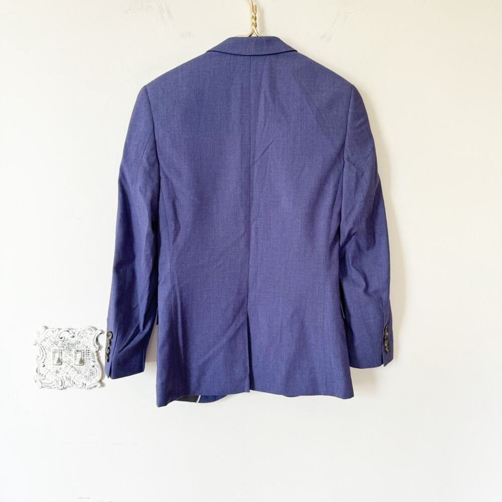 Topman Blue Suit 34 Blazer 28S Slim Fit Pants - Picture 4 of 10